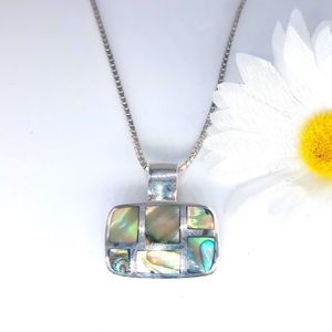 Abalone Sterling Necklace